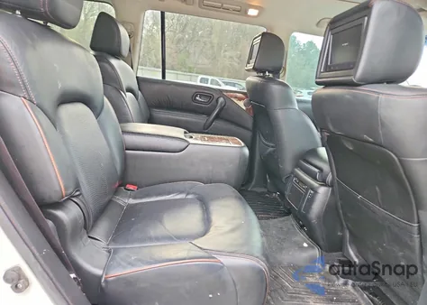 2017 Nissan Armada Platinum z USA, uszkodzony, nr VIN JN8AY2NF0H9301076